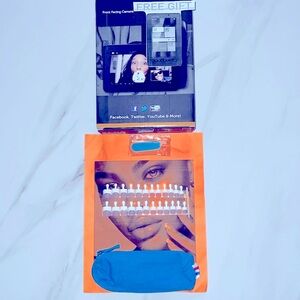 Look beautiful 24pc acrylic French tip nails